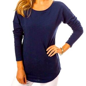 🐟 Navy Southern tide long sleeve shirt size Small 🐟